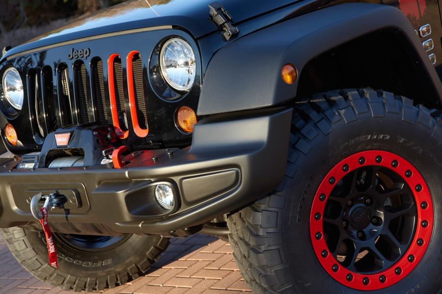  Jeep Wrangler Red Level Concept 2014 года  (фото 11 из 12)